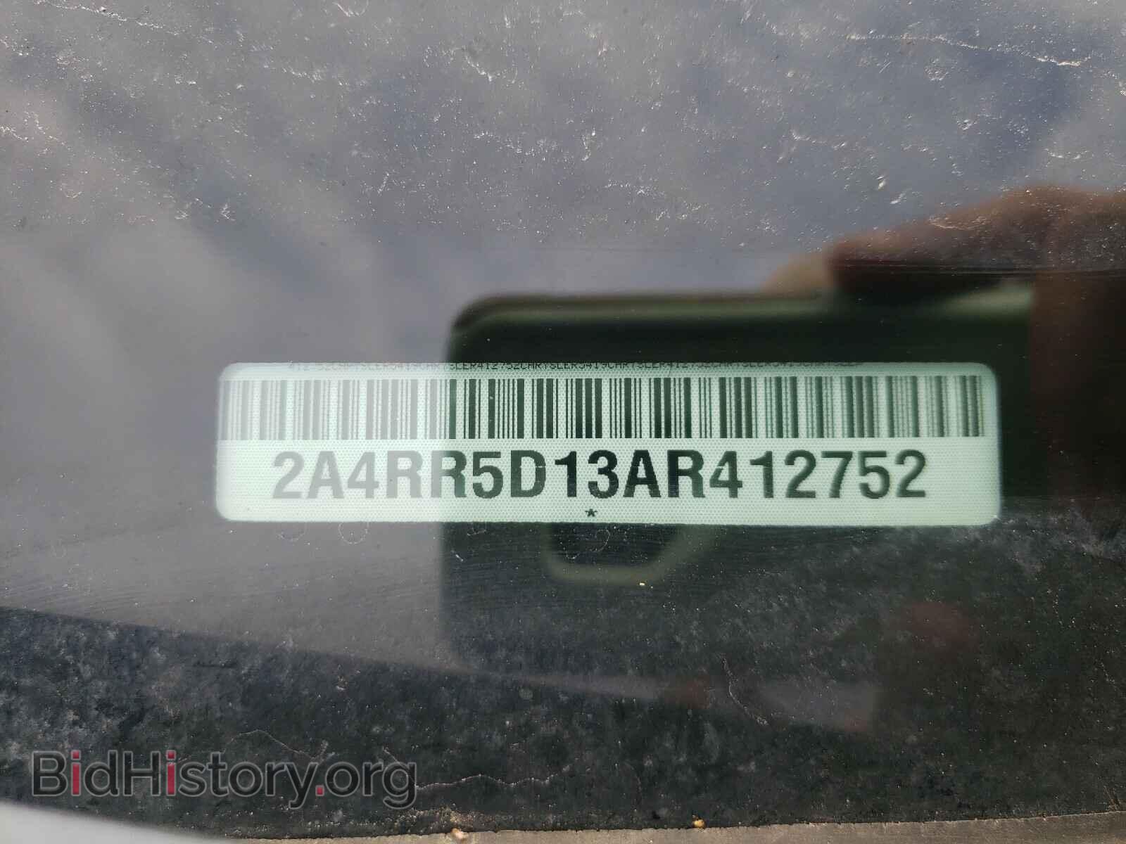 2010 CHRYSLER MINIVAN - VIN: 2A4RR5D13AR412752 - Фото 10