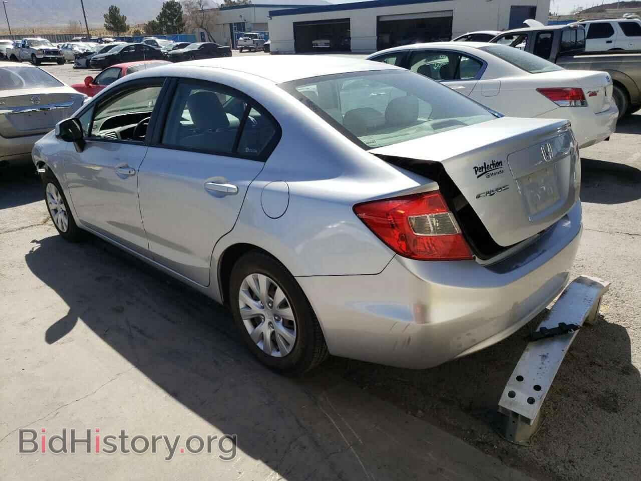 2012 HONDA CIVIC - VIN: 2HGFB2F57CH327855 - Фото 3