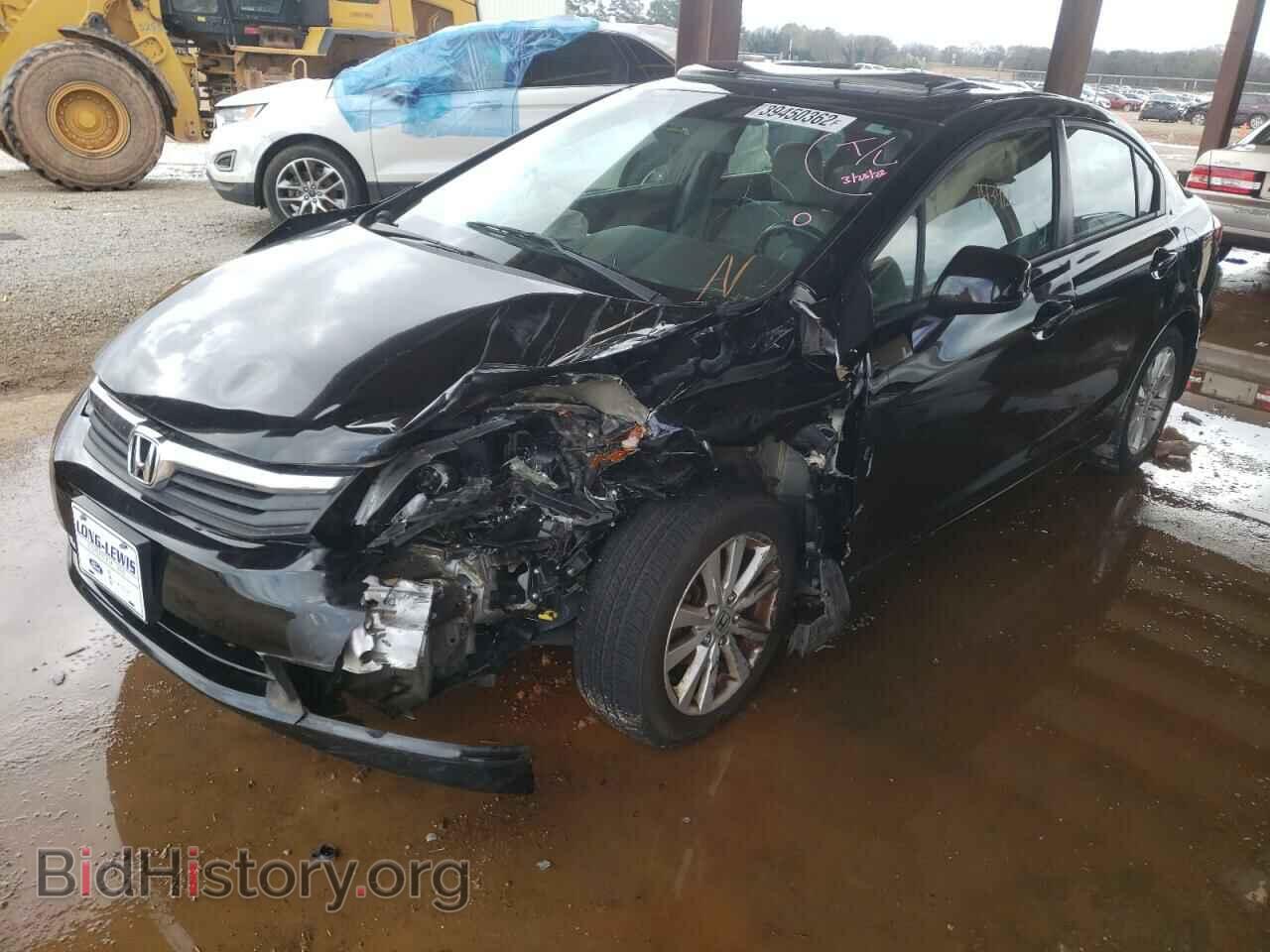 2012 HONDA CIVIC - VIN: 19XFB2F90CE039446 - Фото 2