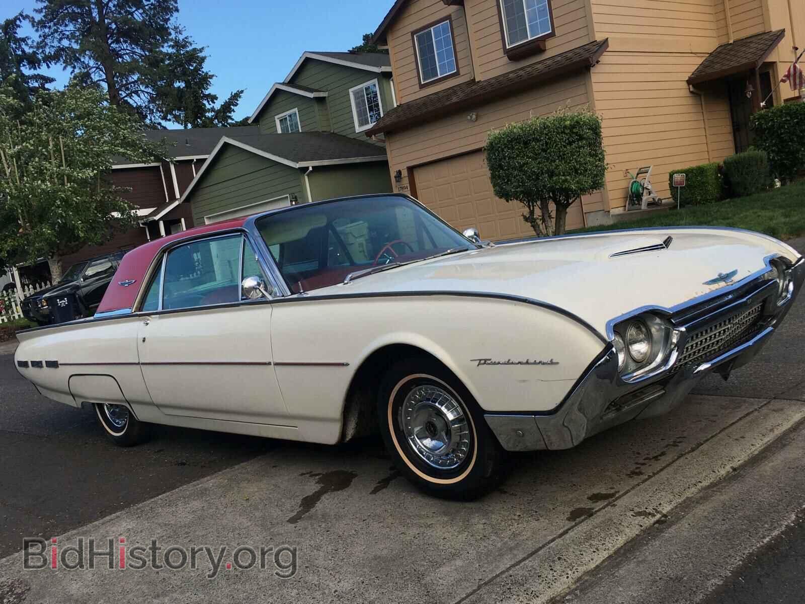 Фотография 2Y83Z107527 - FORD TBIRD 1962
