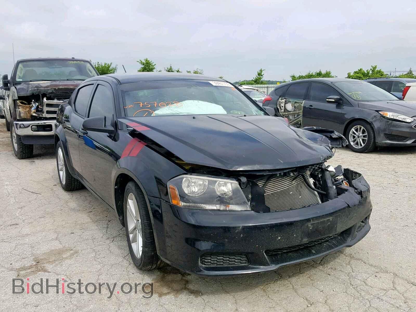 Photo 1C3CDZAG4DN757028 - DODGE AVENGER 2013