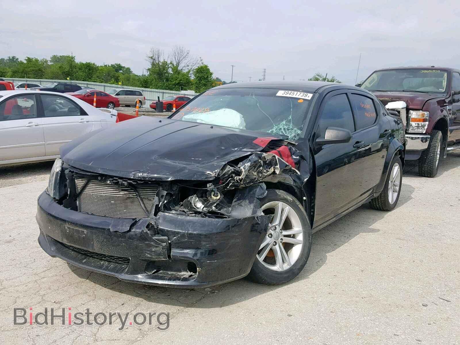 2013 DODGE AVENGER - VIN: 1C3CDZAG4DN757028 - Фото 2