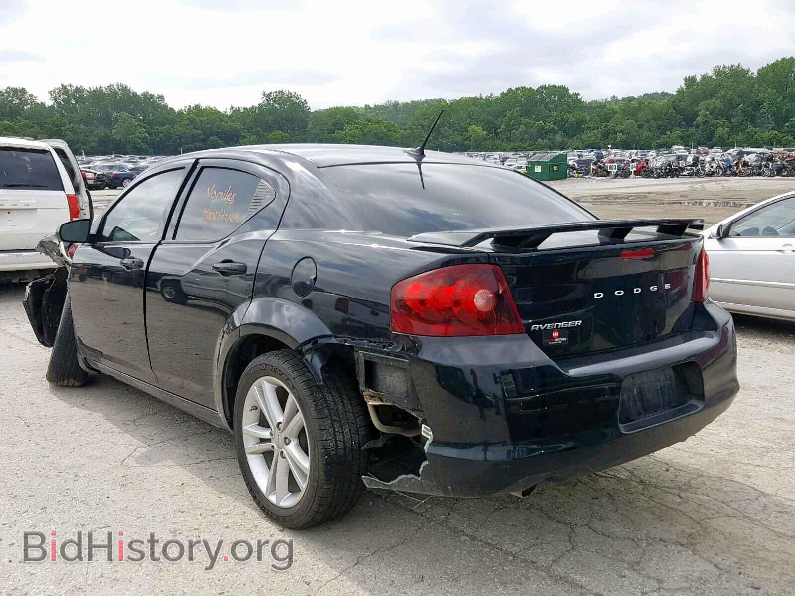2013 DODGE AVENGER - VIN: 1C3CDZAG4DN757028 - Фото 3