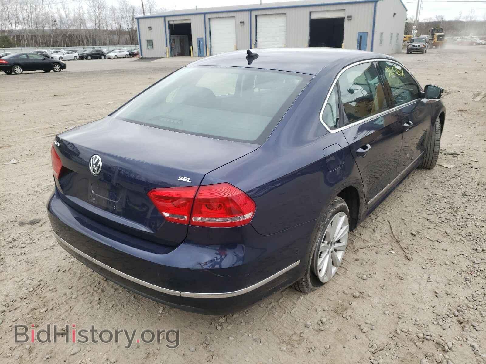 2013 VOLKSWAGEN PASSAT - VIN: 1VWCP7A32DC071504 - Фото 4