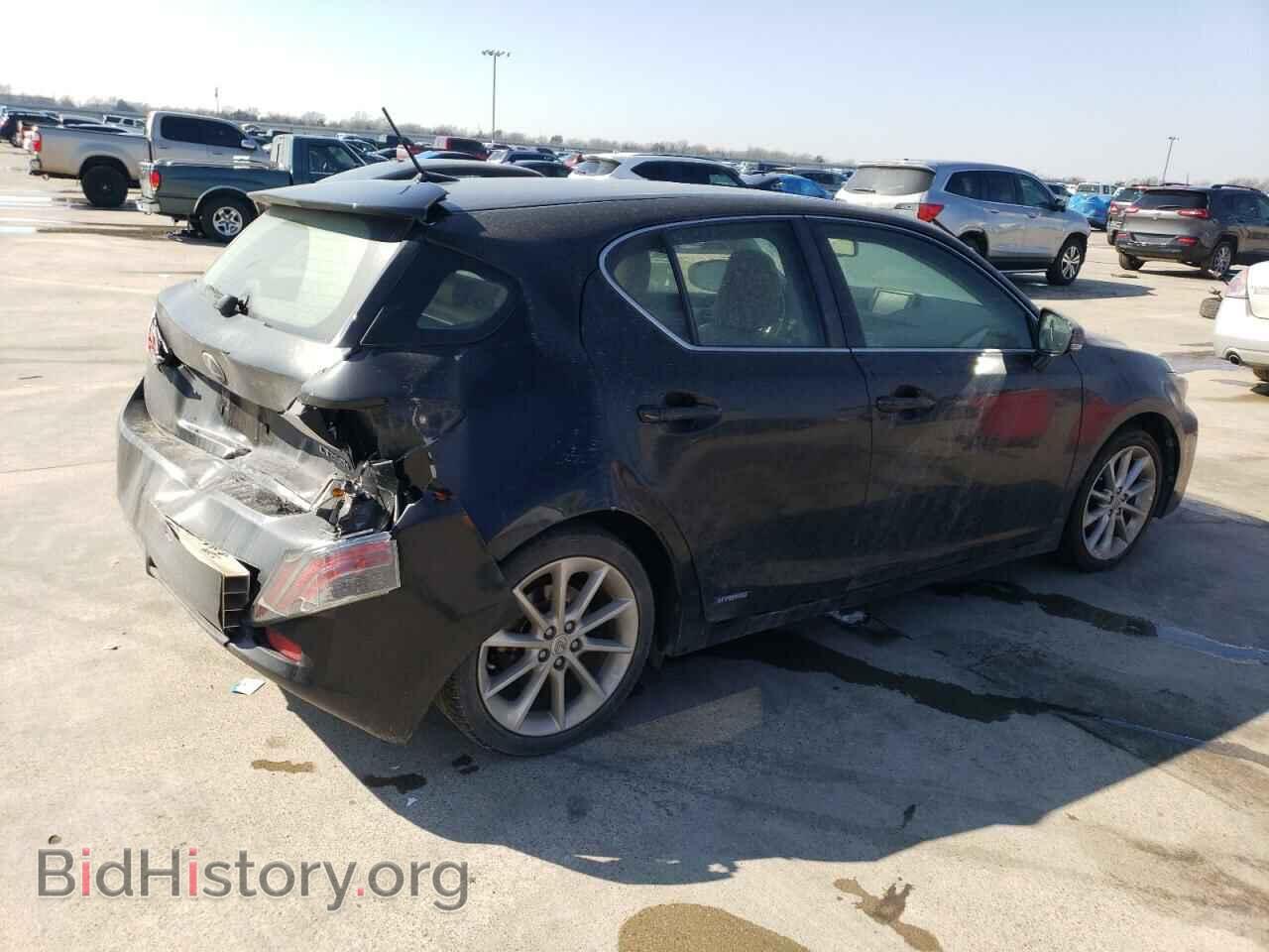 2012 LEXUS CT 200 - VIN: JTHKD5BHXC2081495 - Фото 3