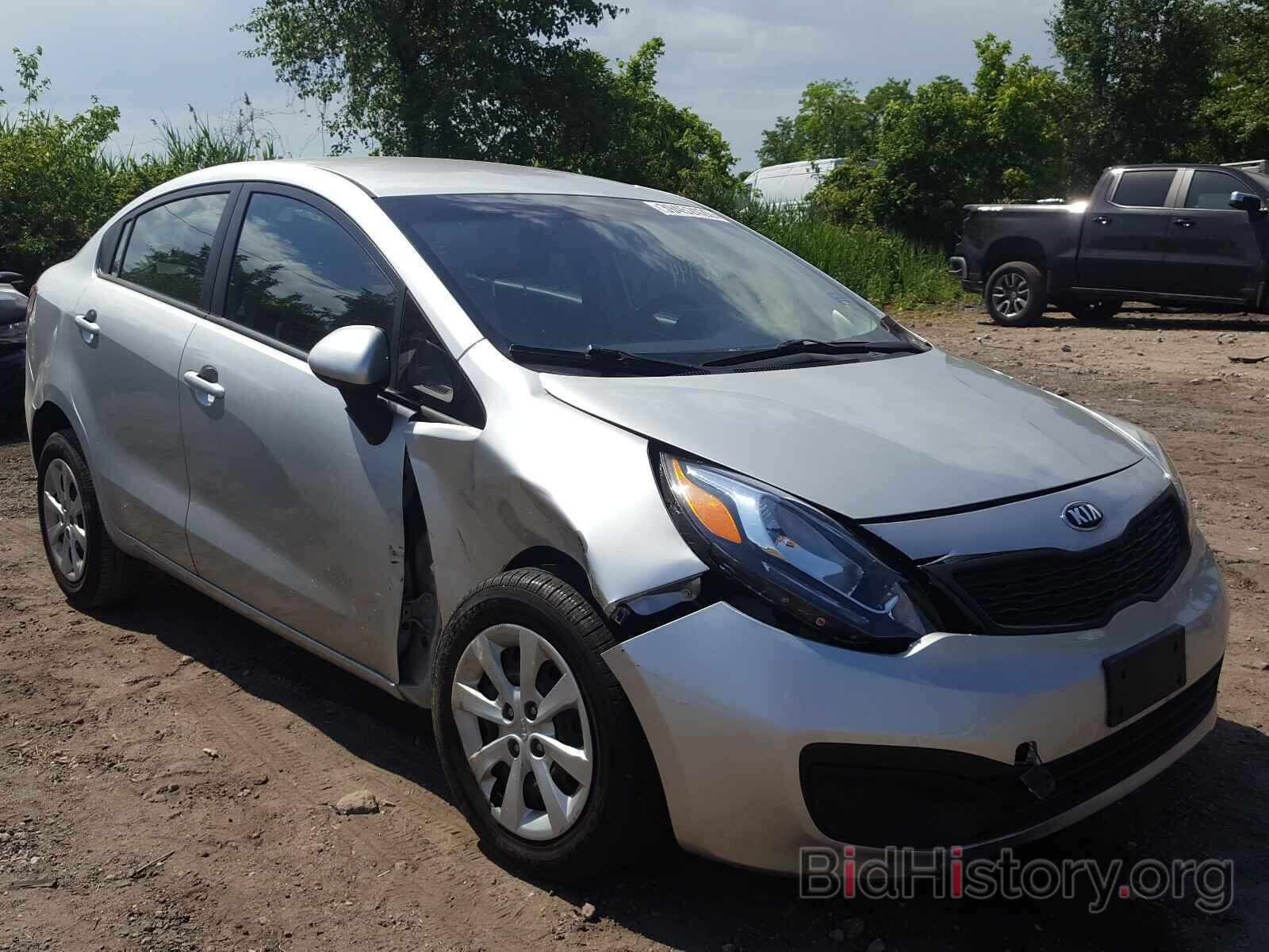 Photo KNADM4A3XE6375742 - KIA RIO 2014