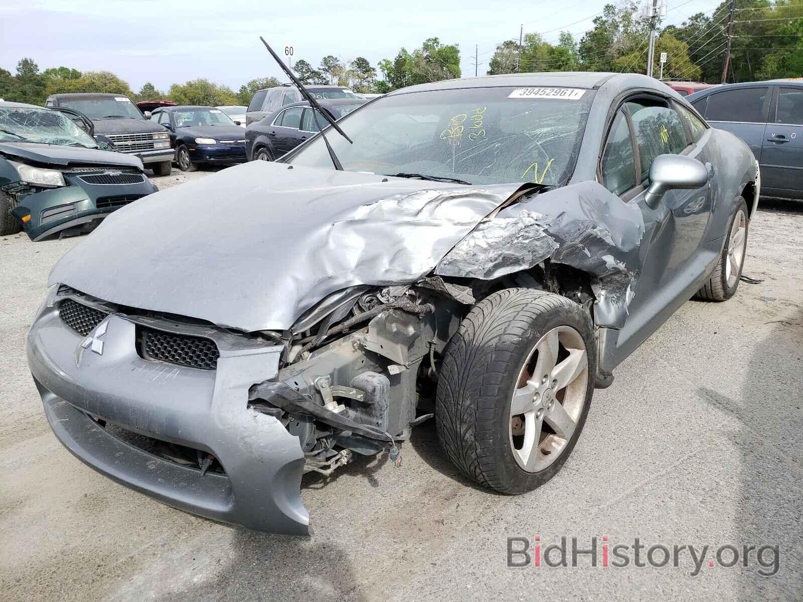 Report 4A3AK34T47E010545 MITSUBISHI ECLIPSE 2007 GRAY GAS
