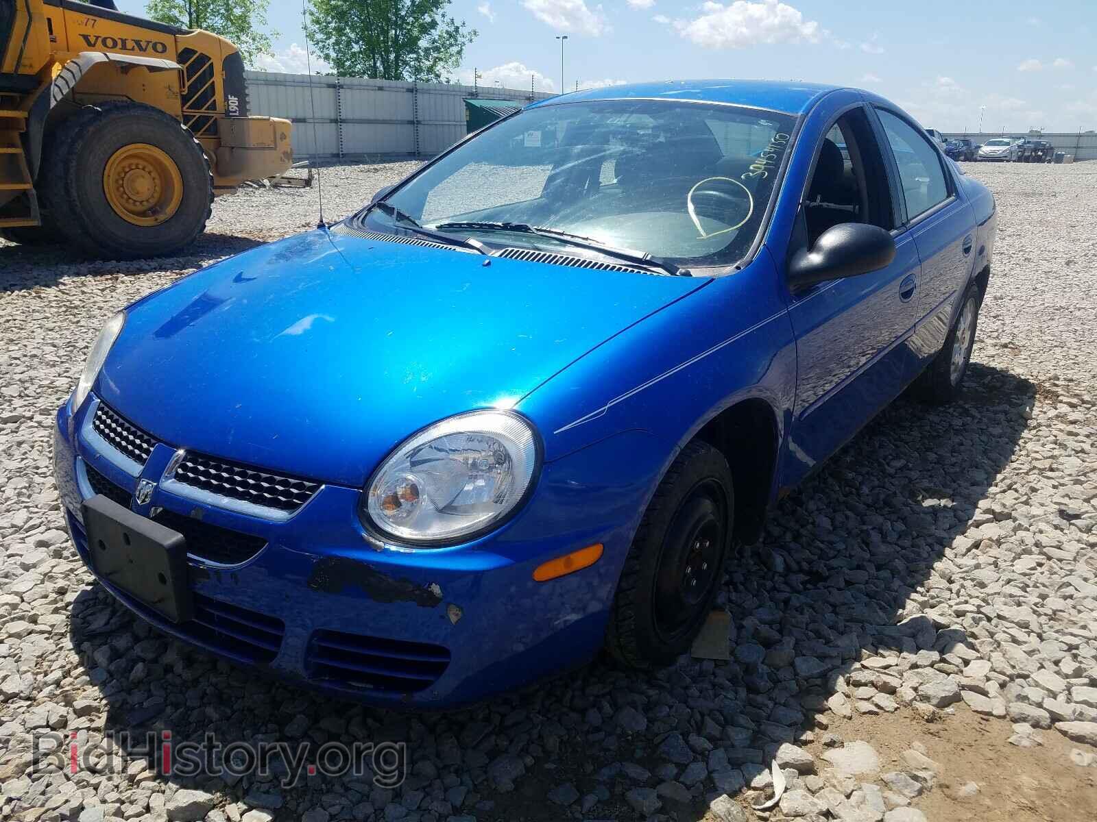 2004 DODGE NEON - VIN: 1B3ES56CX4D607716 - Фото 2