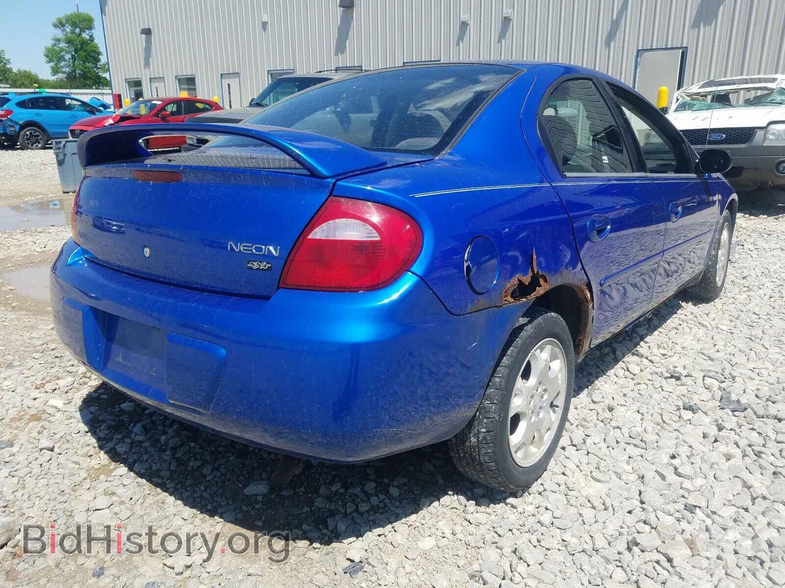 2004 DODGE NEON - VIN: 1B3ES56CX4D607716 - Фото 4