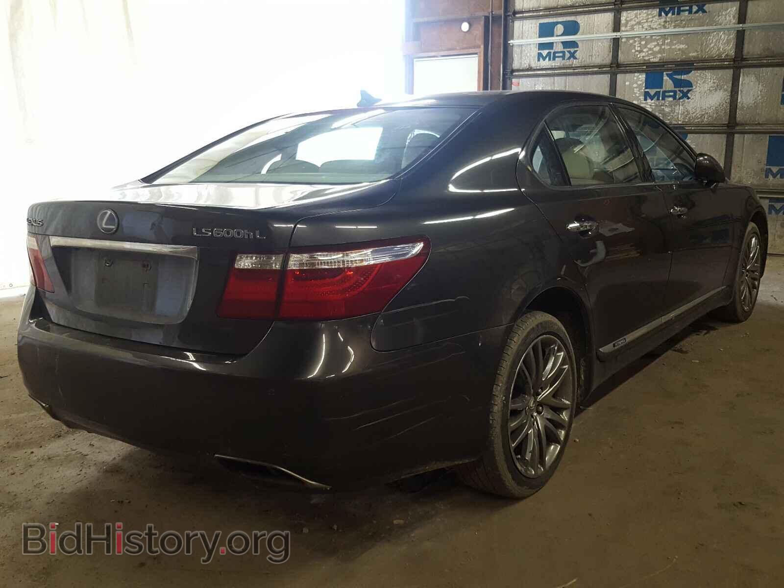 2008 LEXUS LS600 - VIN: JTHDU46F585001098 - Фото 4