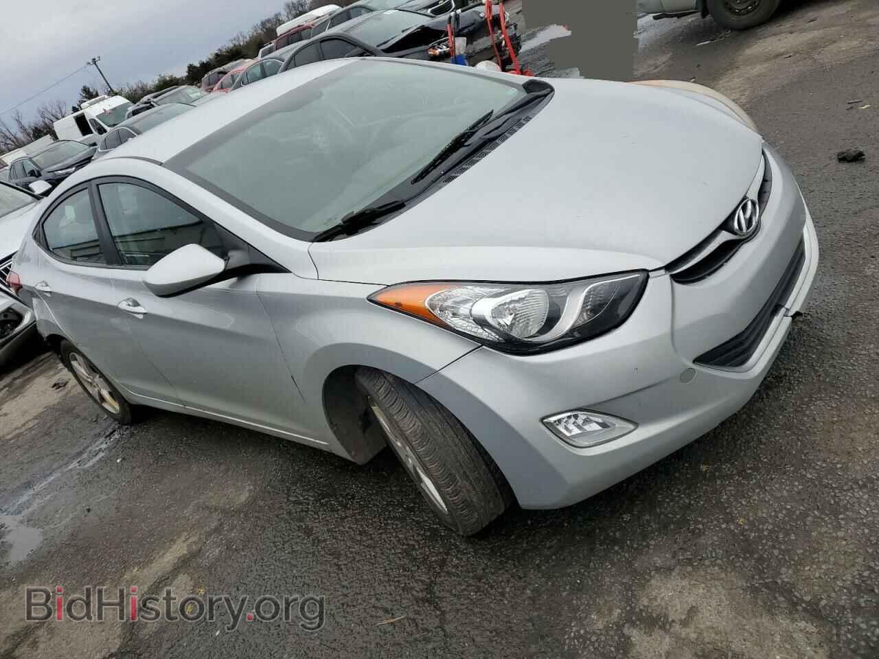 2012 HYUNDAI ELANTRA - VIN: KMHDH4AE5CU283323 - Фото 4