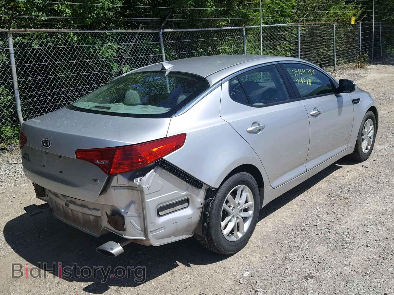2013 KIA OPTIMA - VIN: KNAGM4A72D5301686 - Фото 4