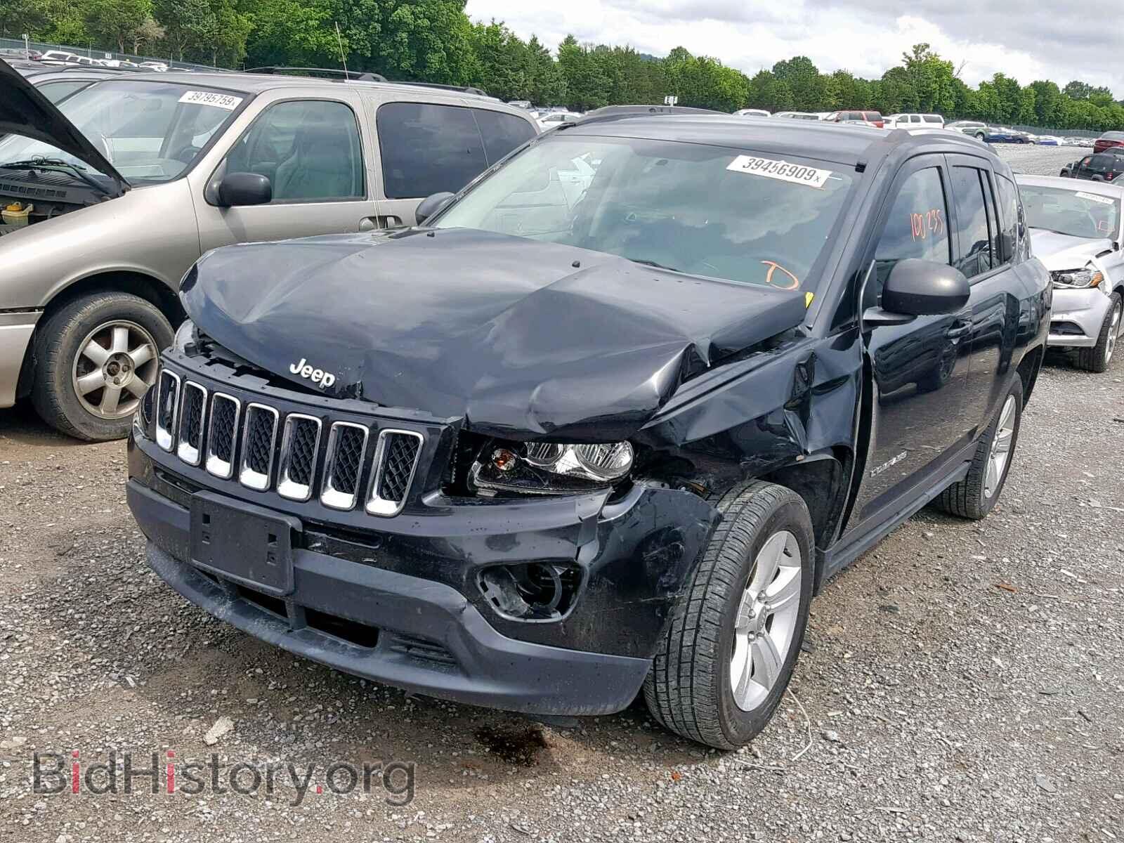 2014 JEEP COMPASS SP - VIN: 1C4NJDBB4ED800390 - Фото 2