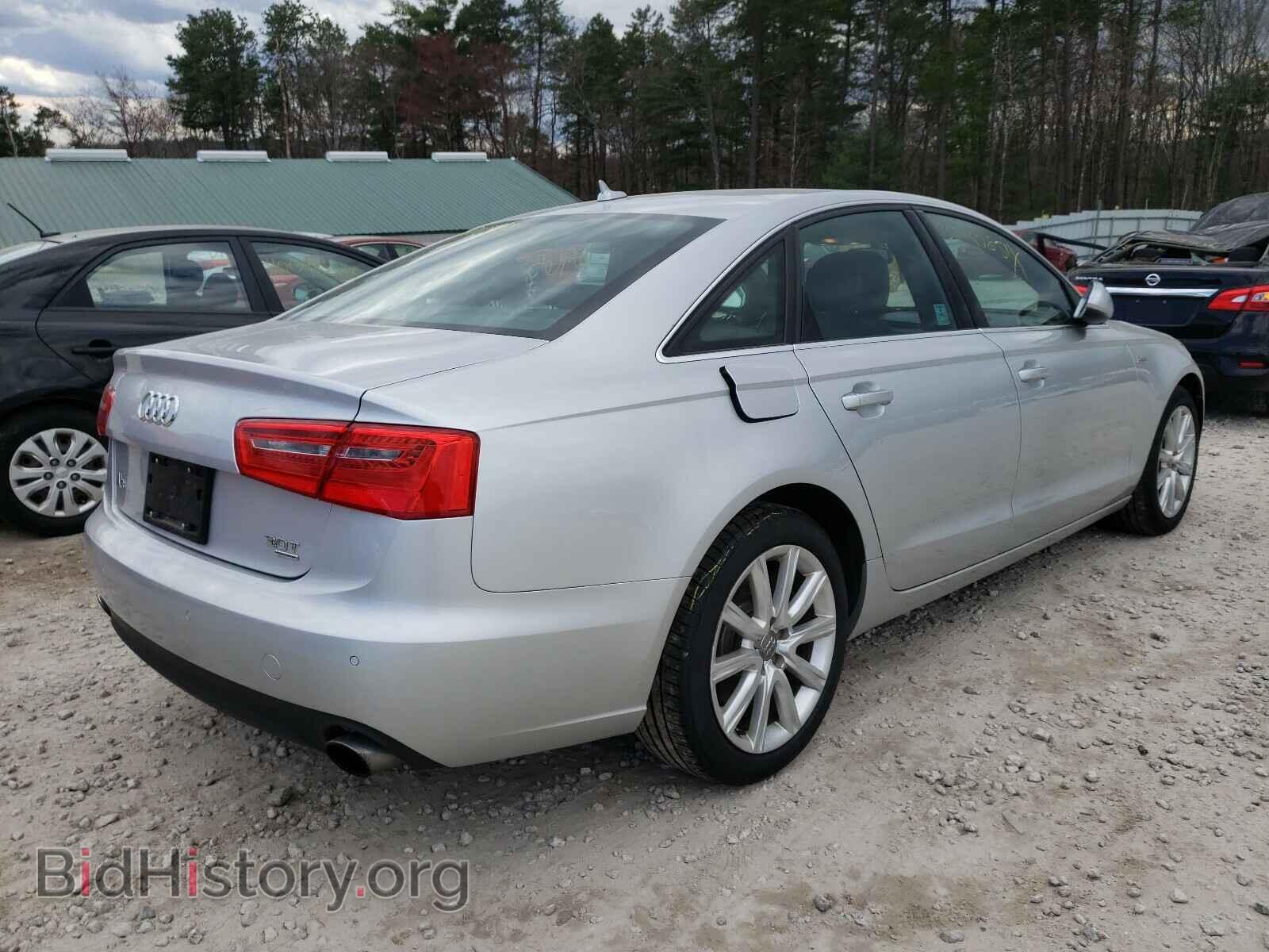 2013 AUDI A6 - VIN: WAUGGAFC8DN144094 - Фото 4
