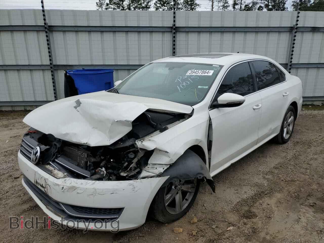 Photo 1VWBH7A3XCC100156 - VOLKSWAGEN PASSAT 2012
