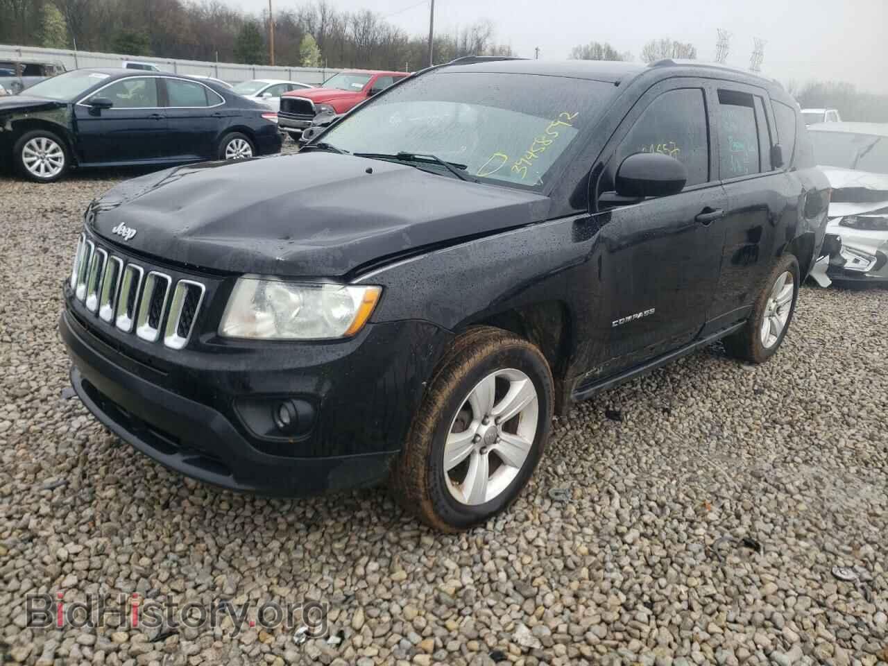 2012 JEEP COMPASS - VIN: 1C4NJCBA9CD520608 - Фото 2