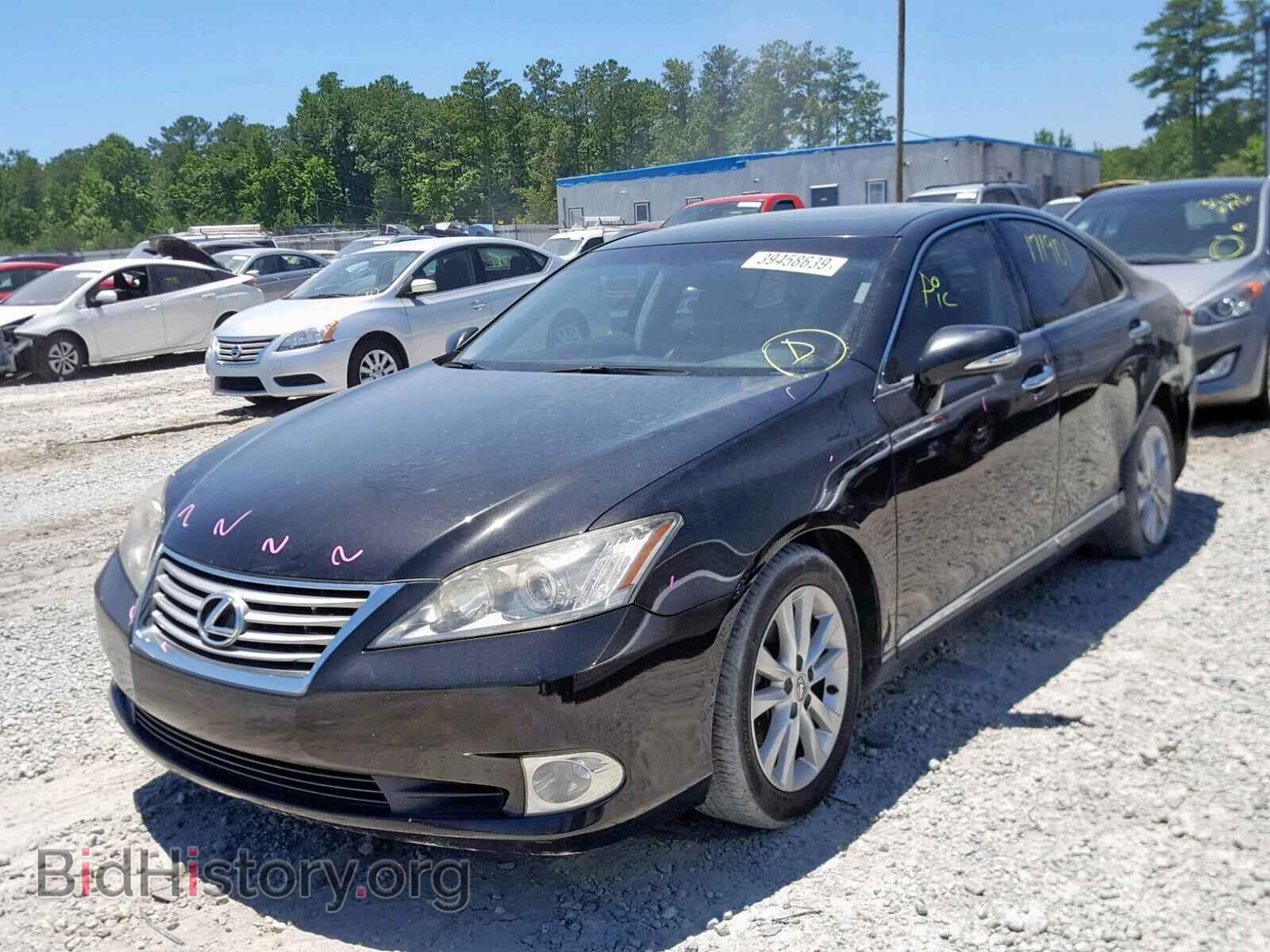 2012 LEXUS ES350 - VIN: JTHBK1EG7C2476641 - Фото 2
