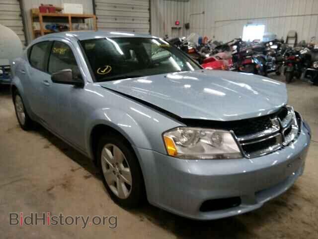 Photo 1C3CDZAB7DN531201 - DODGE AVENGER 2013