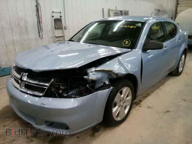 2013 DODGE AVENGER - VIN: 1C3CDZAB7DN531201 - Фото 2