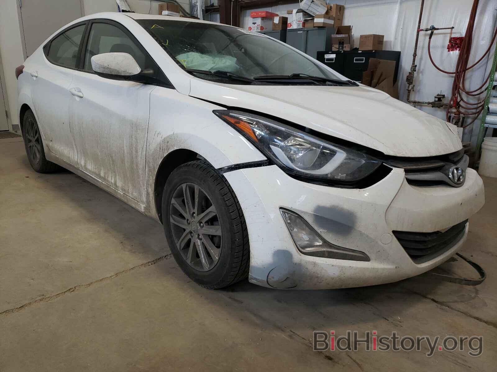 Photo KMHDH4AE8GU551254 - HYUNDAI ELANTRA 2016