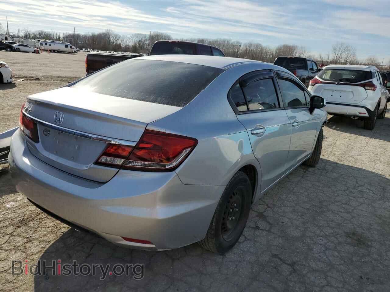 2013 HONDA CIVIC - VIN: 19XFB2F50DE014951 - Фото 3