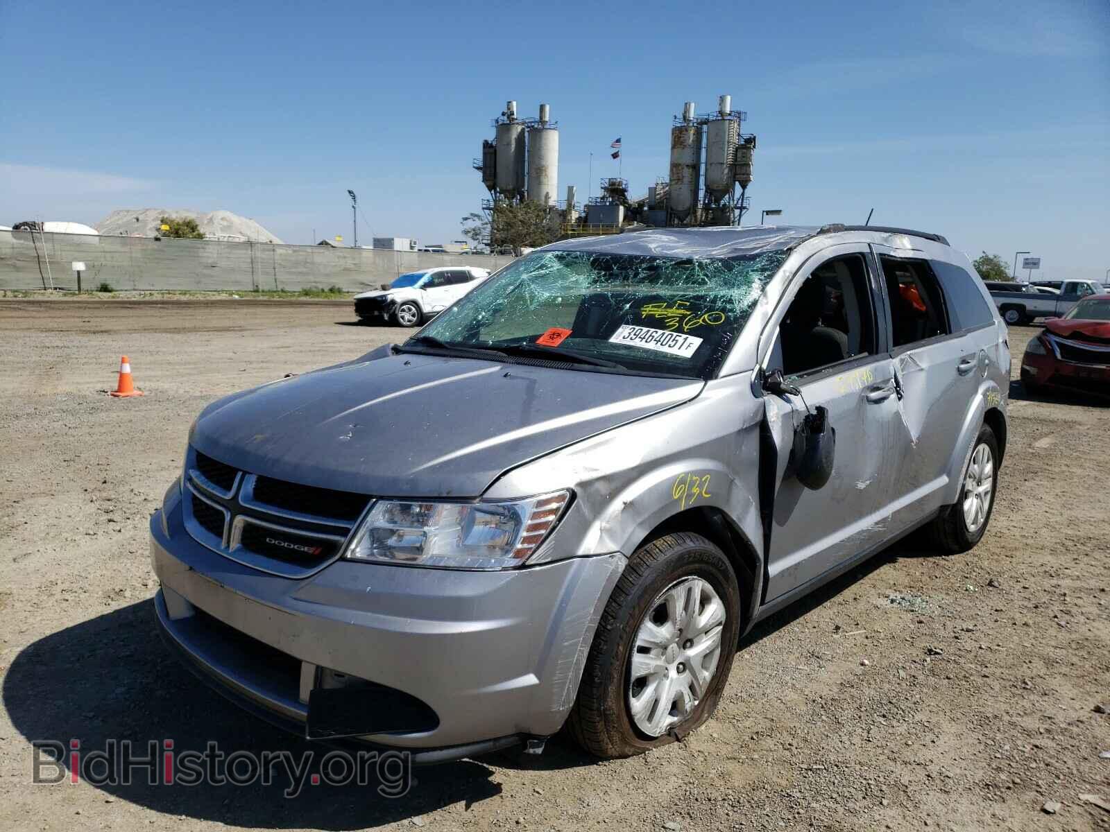 2017 DODGE JOURNEY - VIN: 3C4PDCAB6HT508279 - Фото 2