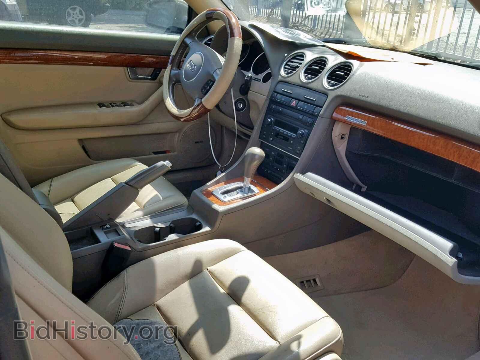 2006 AUDI A4 - VIN: WAUDT48H86K002356 - Фото 5
