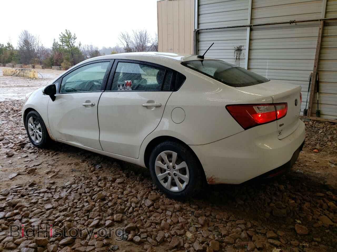 2013 KIA RIO - VIN: KNADM4A35D6177486 - Фото 2