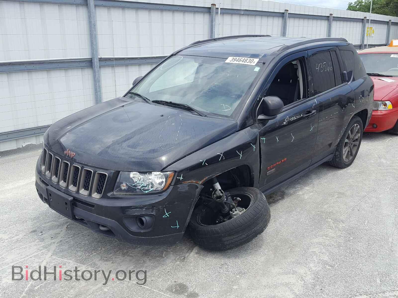 2017 JEEP COMPASS - VIN: 1C4NJDBB1HD173538 - Фото 2