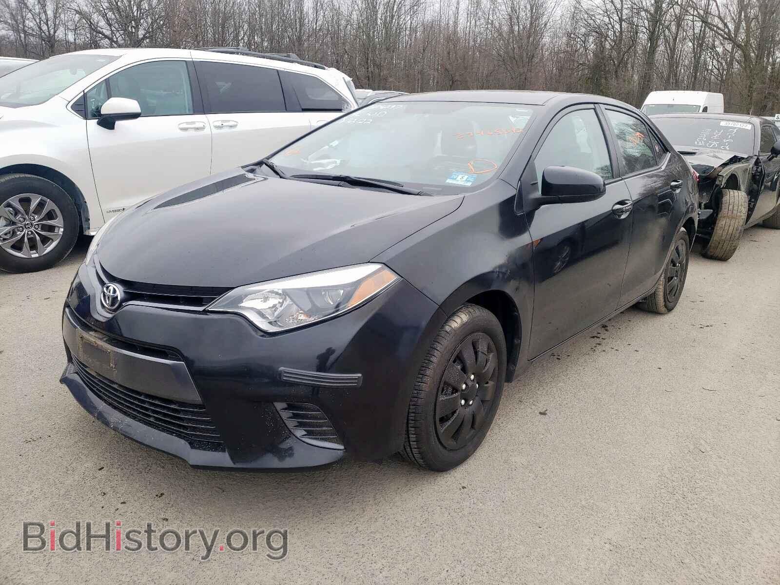 2015 TOYOTA COROLLA - VIN: 2T1BURHEXFC476014 - Фото 2
