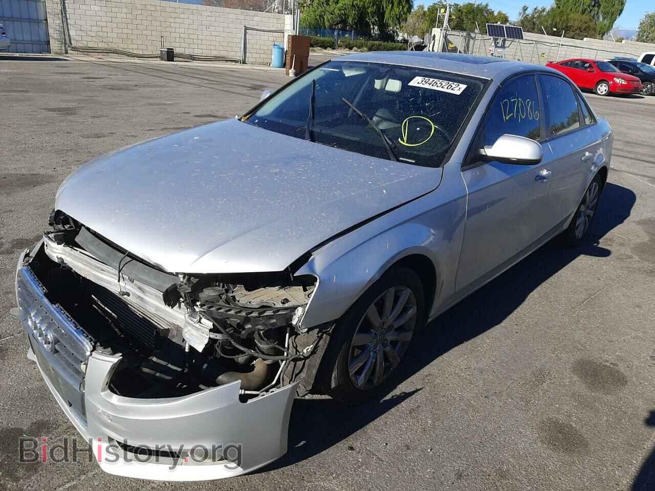 2012 AUDI A4 - VIN: WAUAFAFL9CA118439 - Фото 2