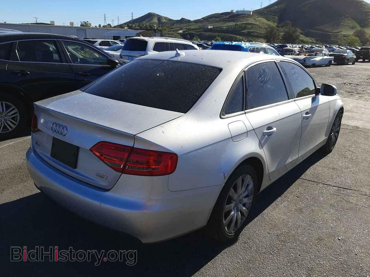 2012 AUDI A4 - VIN: WAUAFAFL9CA118439 - Фото 4