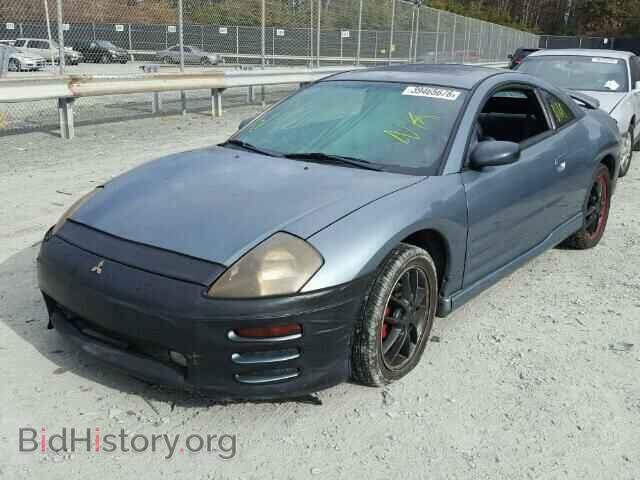 2000 MITSUBISHI ECLIPSE - VIN: 4A3AC54L2YE129771 - Фото 2