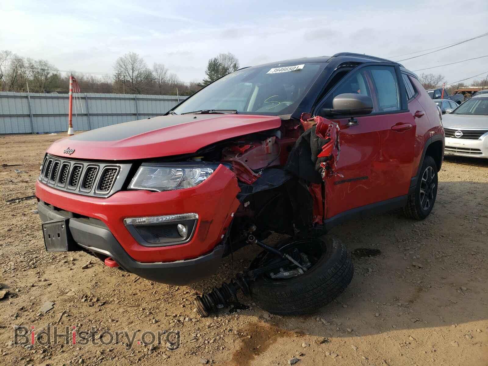 2020 JEEP COMPASS - VIN: 3C4NJDDB1LT195555 - Фото 2
