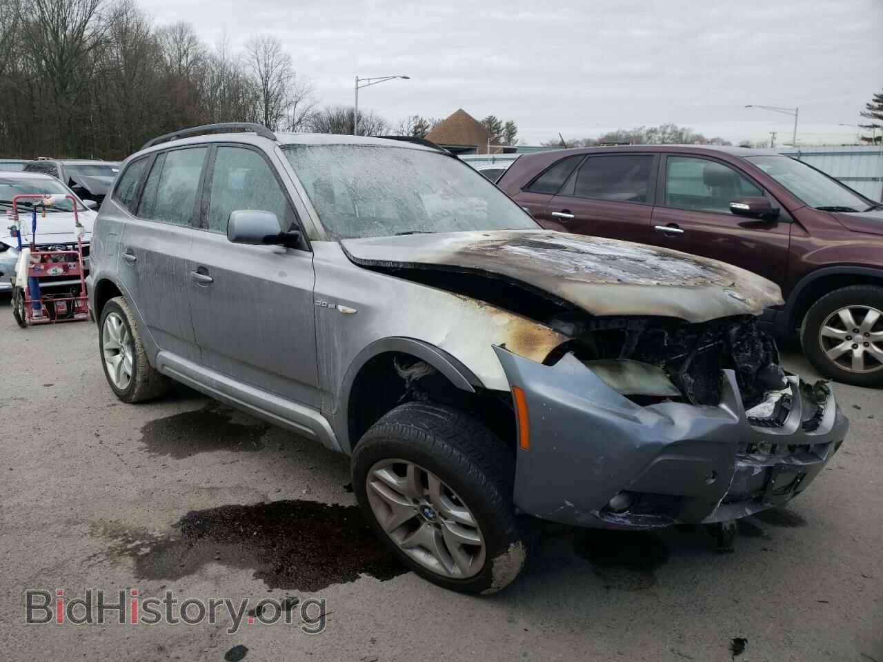 2007 BMW X3 - VIN: WBXPC93427WF29360 - Фото 4