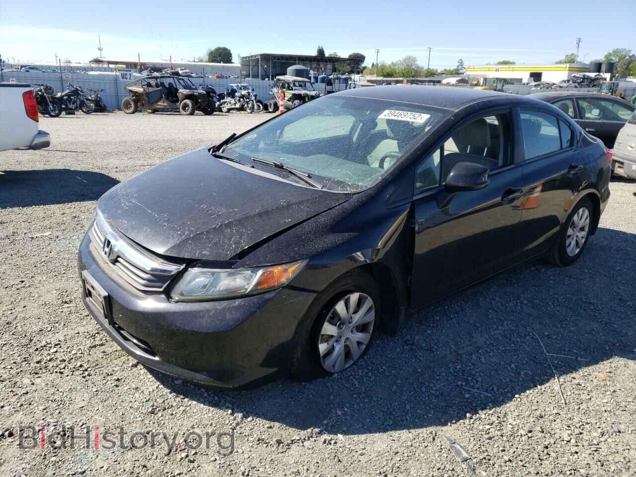 2012 HONDA CIVIC - VIN: 19XFB2F58CE347137 - Фото 2