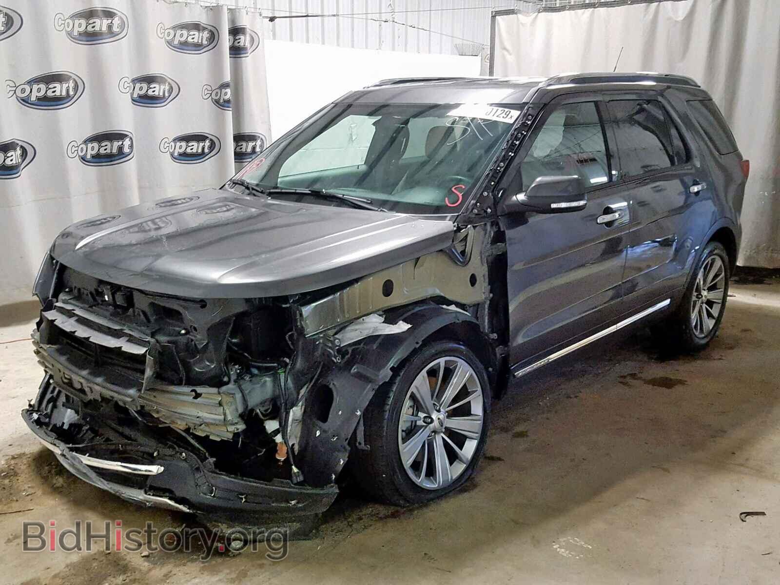 2018 FORD EXPLORER L - VIN: 1FM5K7F8XJGB11374 - Фото 2