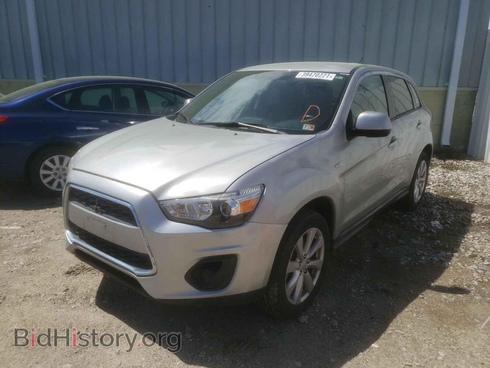 2015 MITSUBISHI OUTLANDER - VIN: 4A4AP3AU0FE042840 - Фото 2