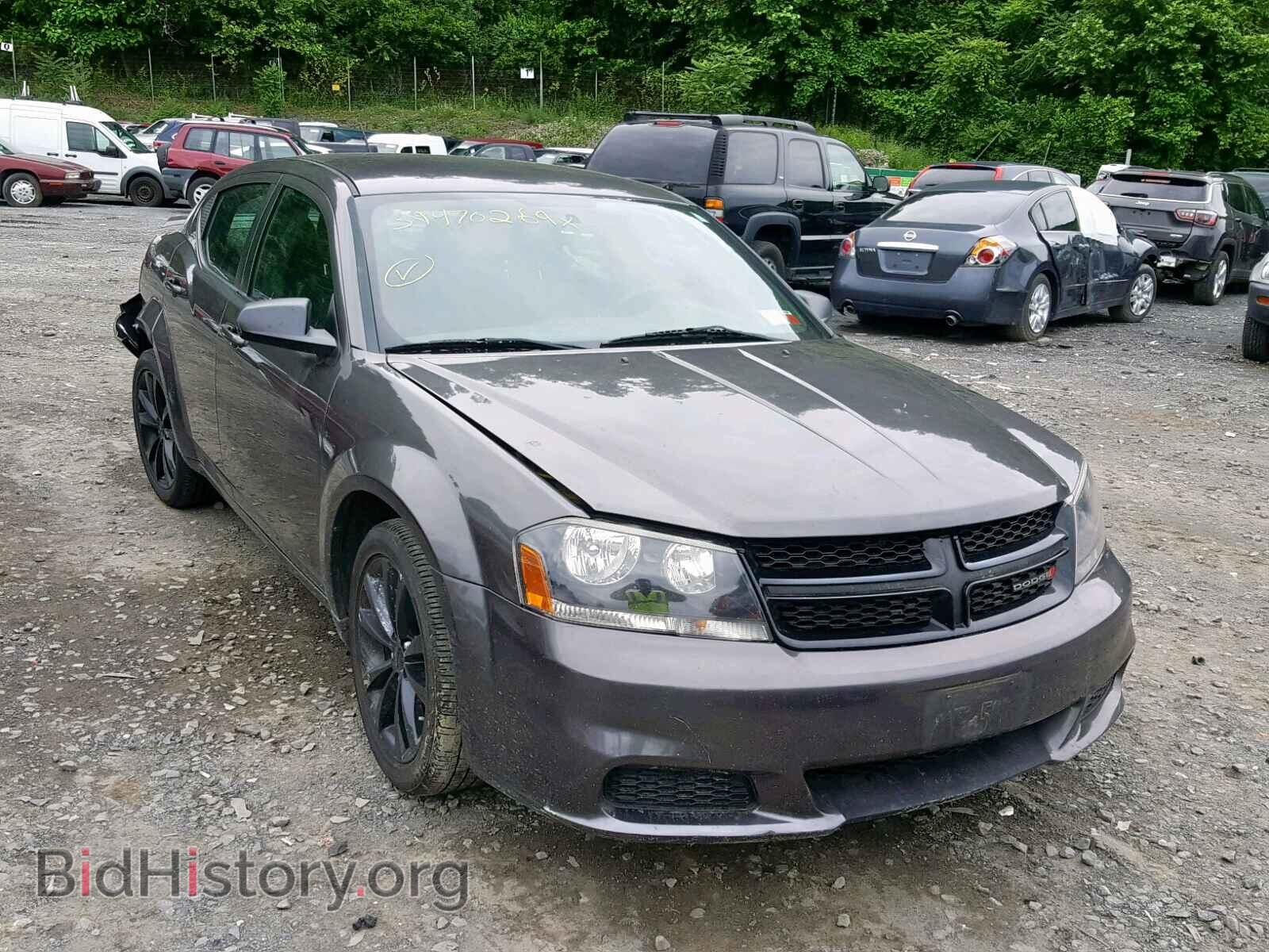 Photo 1C3CDZAB8EN183071 - DODGE AVENGER 2014
