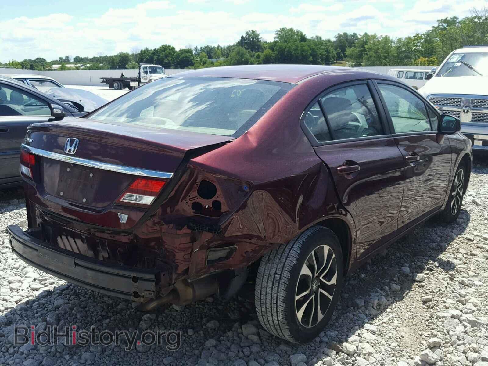 2013 HONDA CIVIC - VIN: 19XFB2F90DE032904 - Фото 4