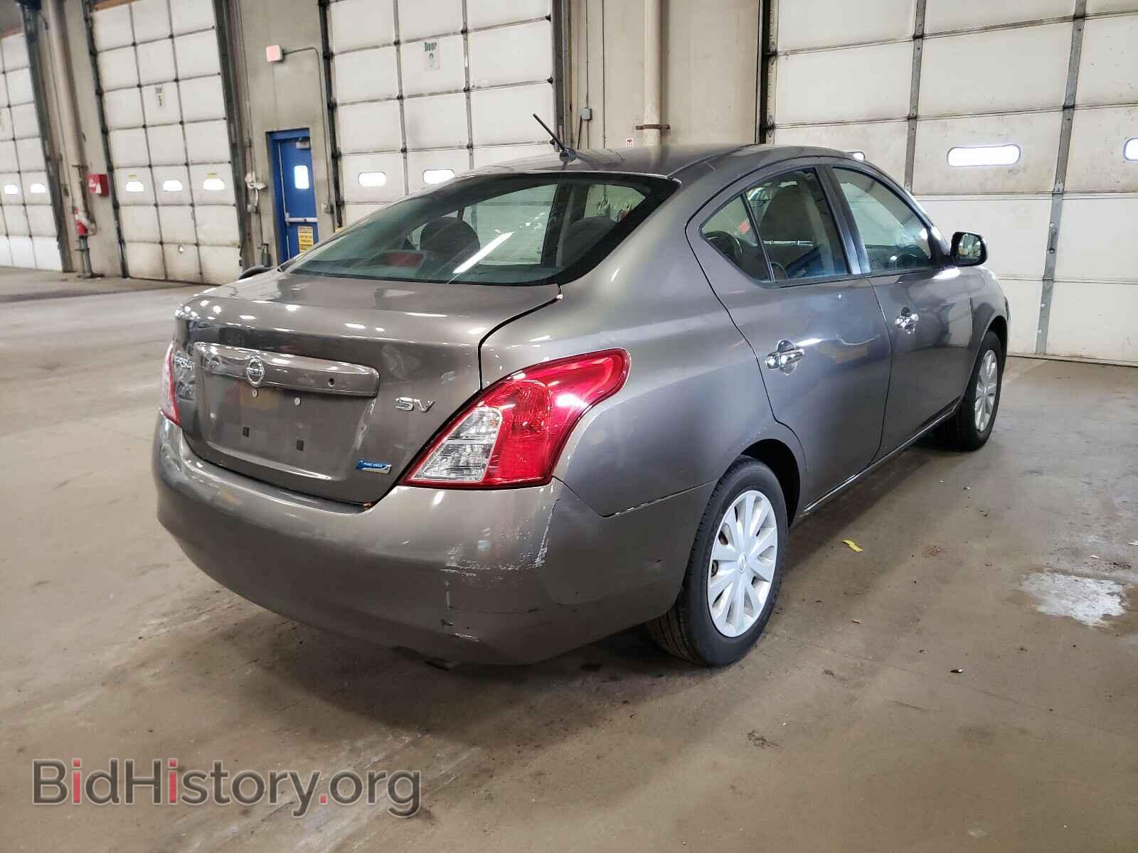 2012 NISSAN VERSA - VIN: 3N1CN7AP1CL902444 - Фото 4