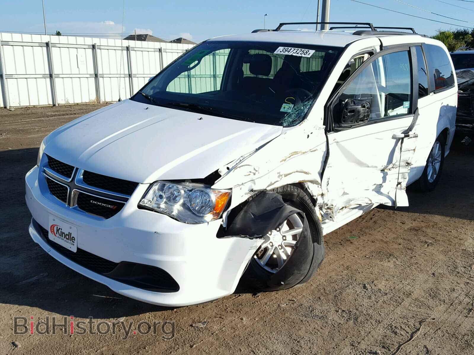 2016 DODGE CARAVAN - VIN: 2C4RDGCG4GR344427 - Фото 2