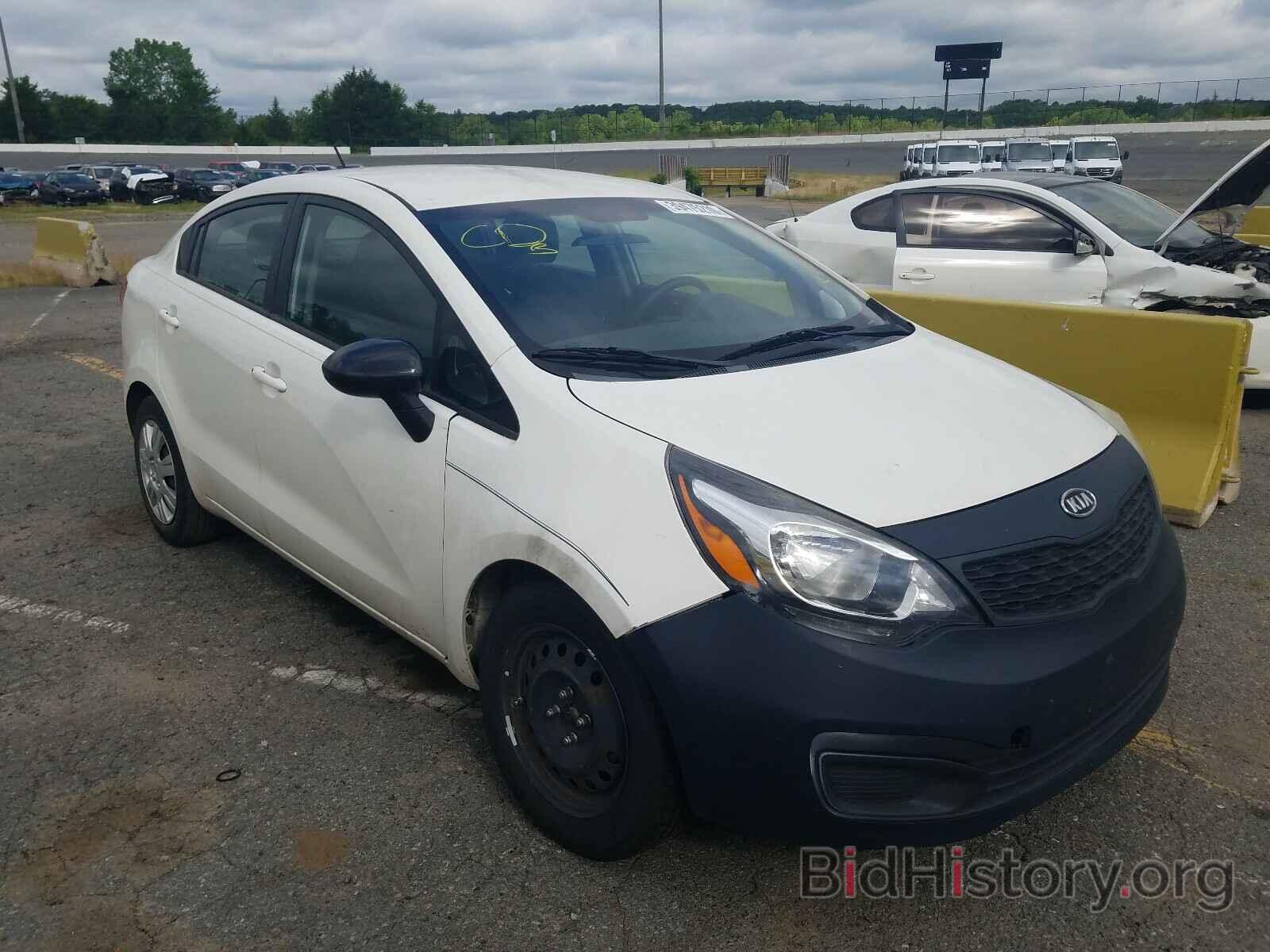 Photo KNADM4A30D6100976 - KIA RIO 2013