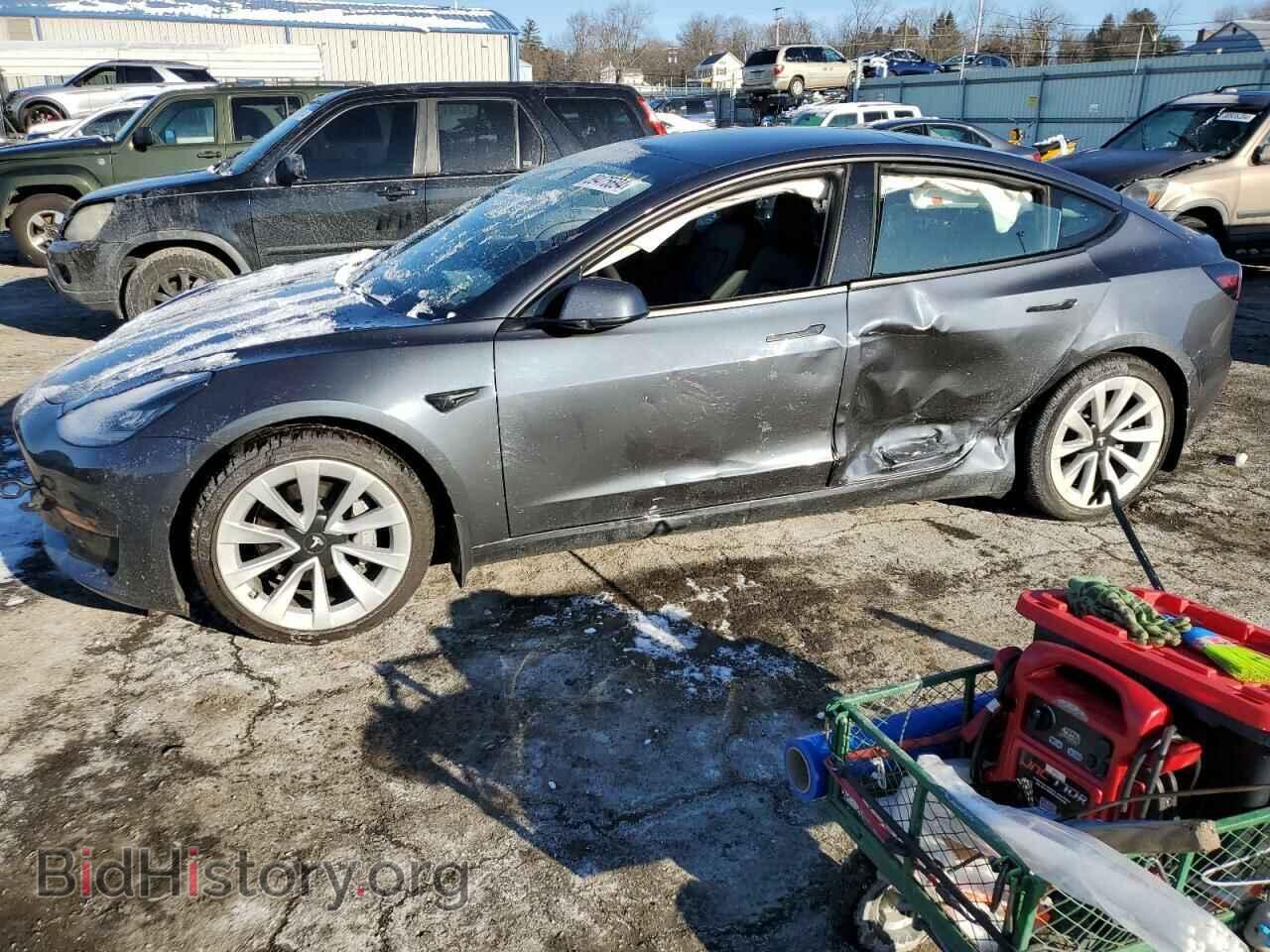 Photo 5YJ3E1EB5MF855606 - TESLA MODEL 3 2021