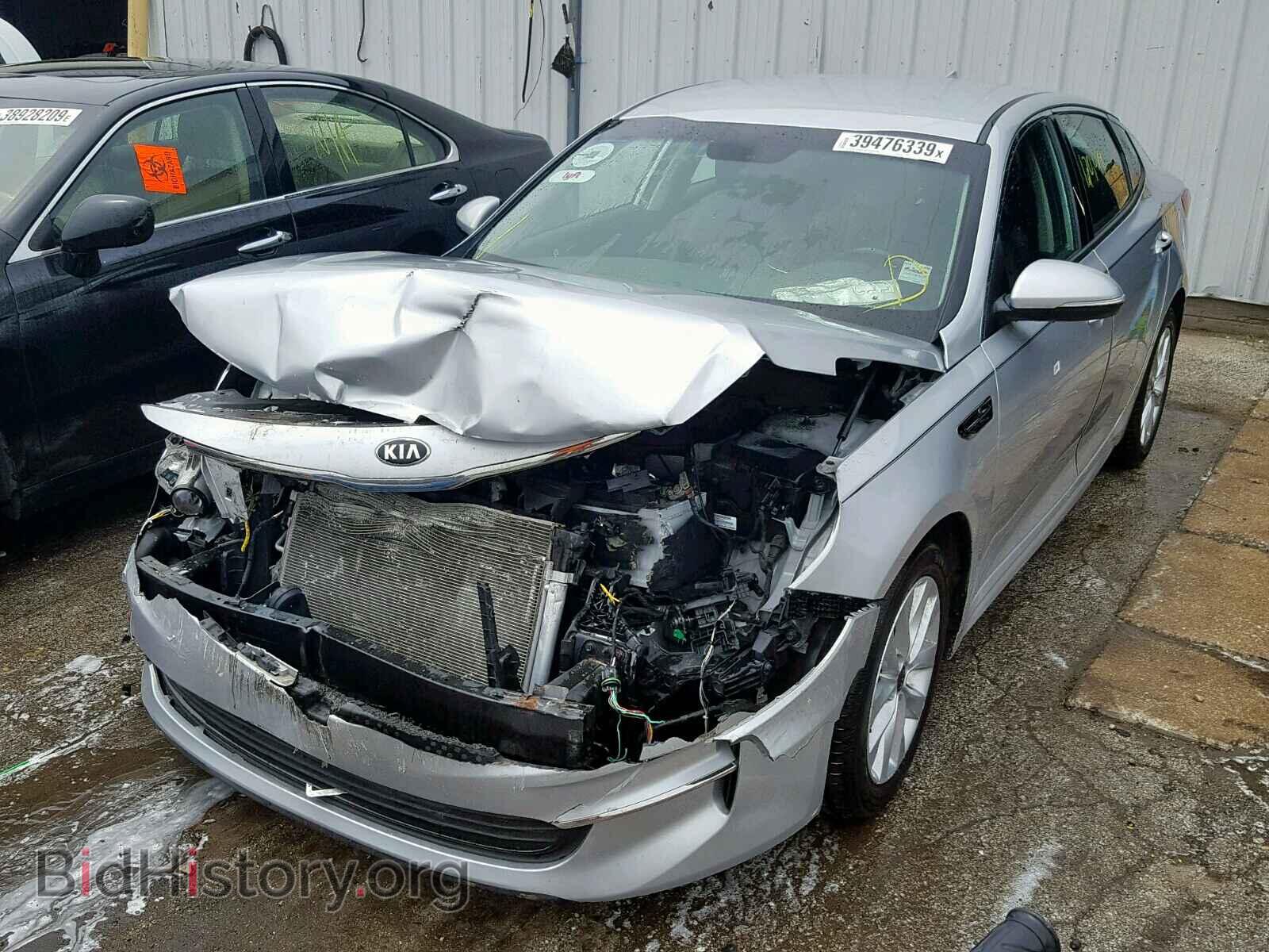 2016 KIA OPTIMA EX - VIN: 5XXGU4L38GG098445 - Фото 2