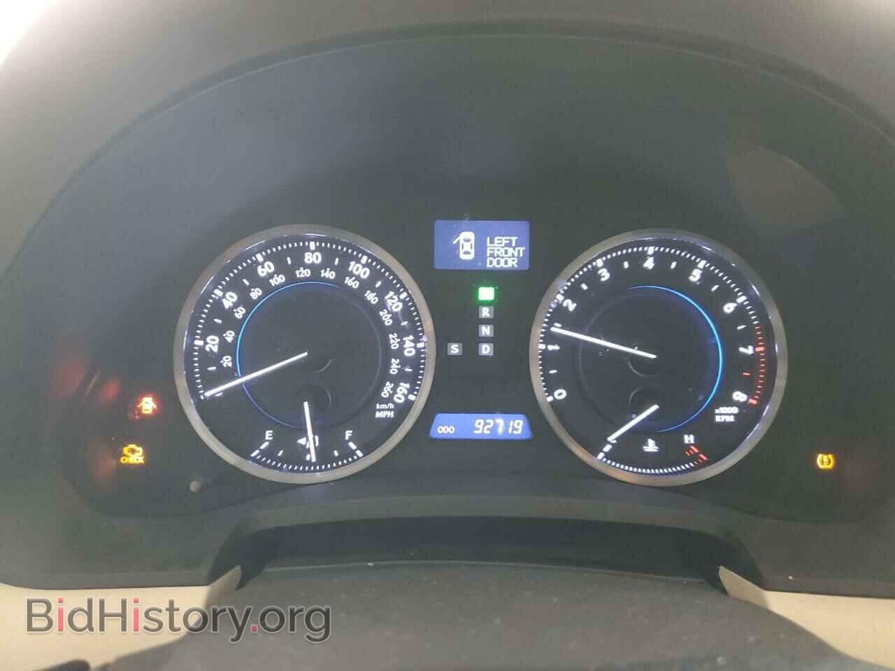 2012 LEXUS IS - VIN: JTHBF5C21C5176692 - Фото 9