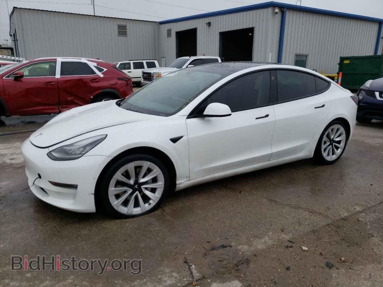 Photo 5YJ3E1EB8MF859911 - TESLA MODEL 3 2021