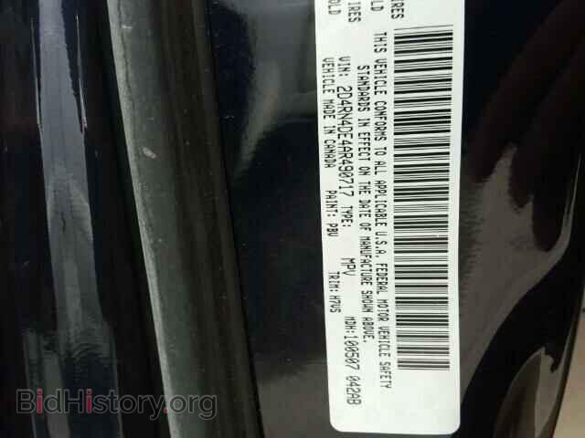 2010 DODGE CARAVAN - VIN: 2D4RN4DE4AR490717 - Фото 10