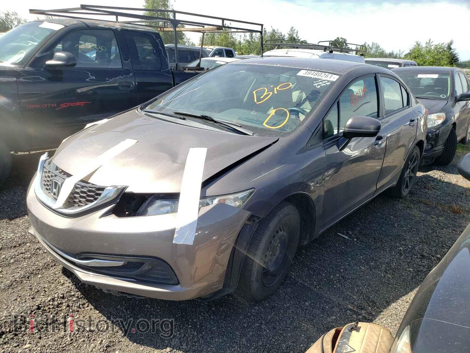 2014 HONDA CIVIC - VIN: 19XFB2F55EE232899 - Фото 2