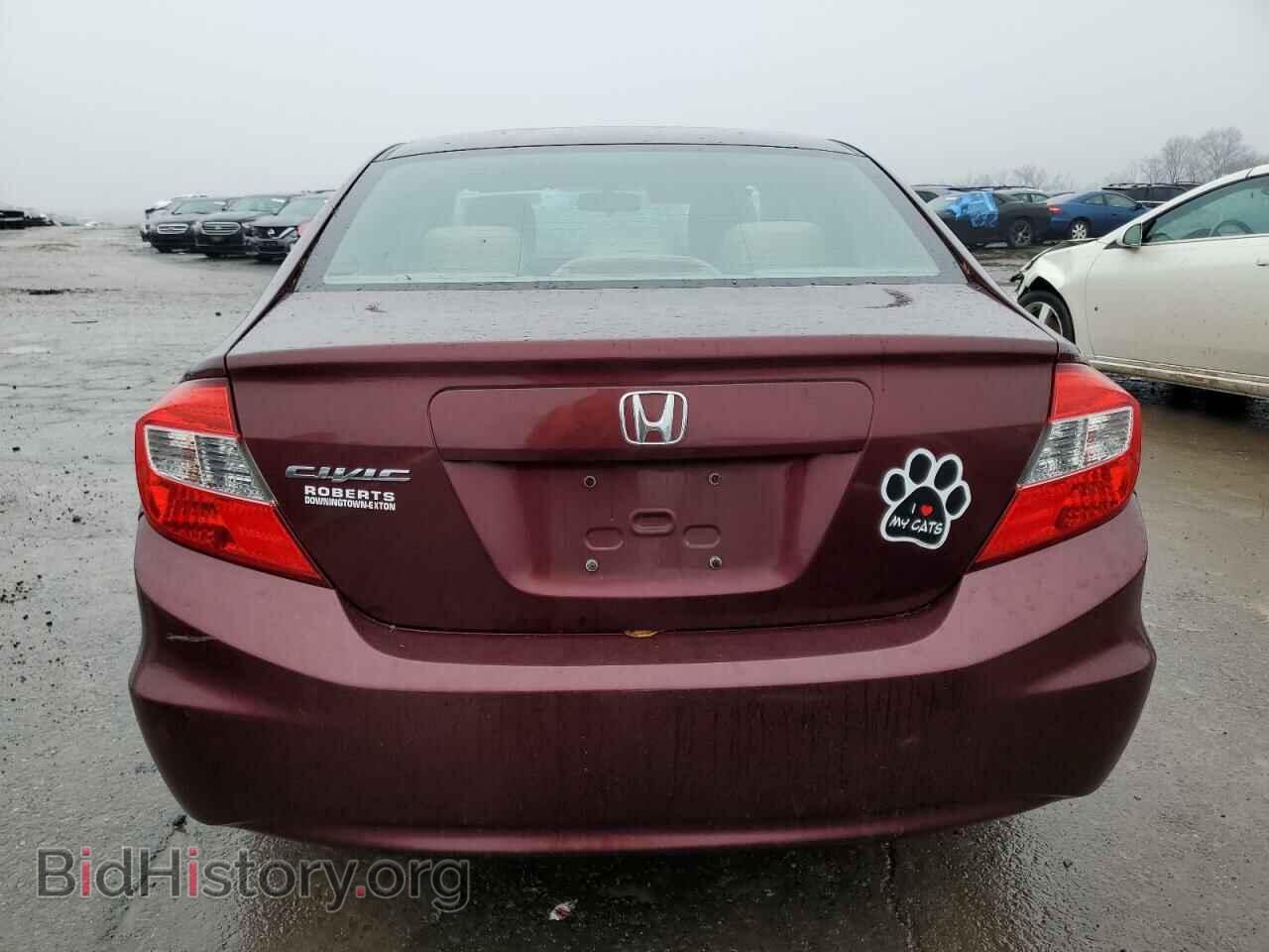 2012 HONDA CIVIC - VIN: 19XFB2F52CE360952 - Фото 6